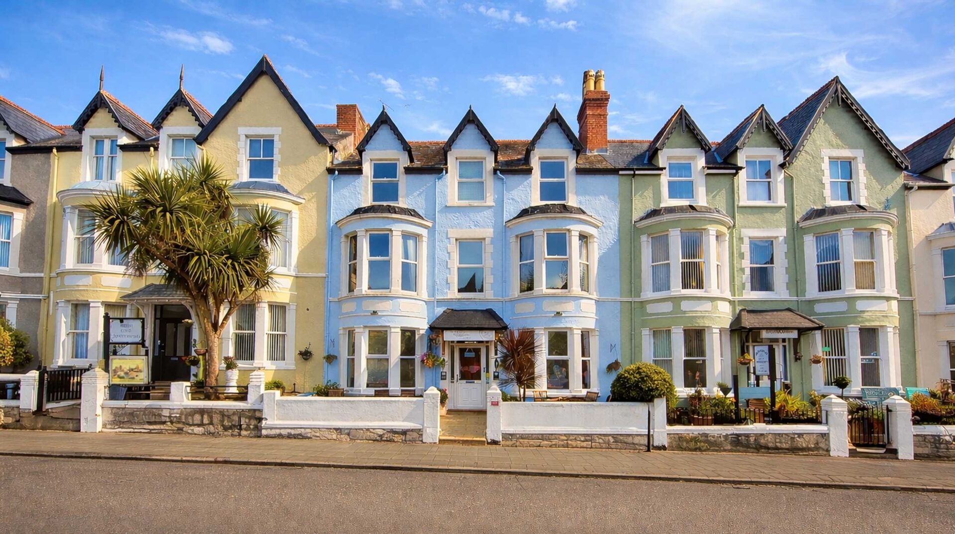 The Rosedene boutique guest house on Arvon Avenue, Llandudno, North Wales