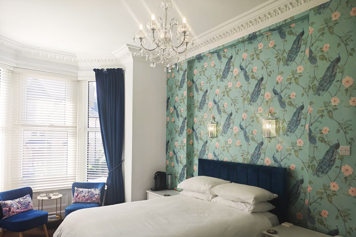 Room 3 — Front-Facing Deluxe King at The Rosedene, Llandudno